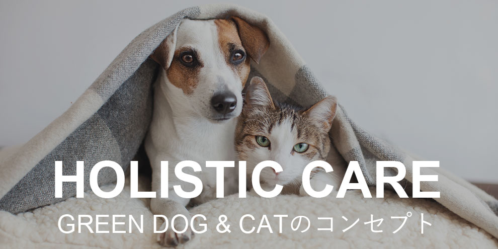 HOLISTIC CARE GREEN DOG & CATのコンセプト