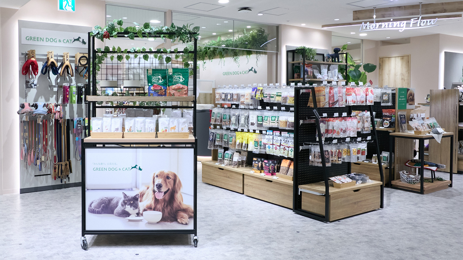 GREEN DOG & CAT 神戸阪急店内